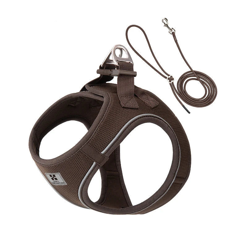 Small Combination - Reflecterende Set met Instaptuigje en Handsfree Riem